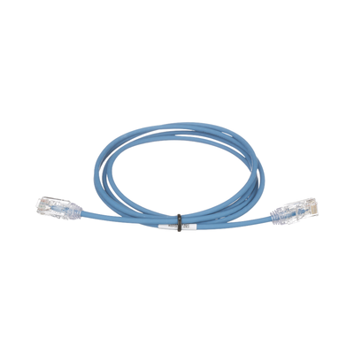 Cable de Parcheo TX6, UTP Cat6, Diámetro Reducido (28AWG), Color Azul, 24ft Cable de Parcheo TX6, UTP Cat6, Diámetro Reducido (28AWG), Color Azul, 24ft