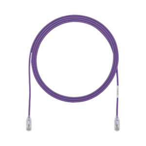 Cable de Parcheo TX6, UTP Cat6, Diámetro Reducido (28AWG), Color Violeta, 3ft Cable de Parcheo TX6, UTP Cat6, Diámetro Reducido (28AWG), Color Violeta, 3ft