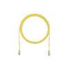 Cable de Parcheo TX6, UTP Cat6, Diámetro Reducido (28AWG), Color Amarillo, 3ft