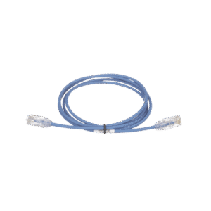 Cable de Parcheo TX6, UTP Cat6, Diámetro Reducido (28AWG), Color Azul, 41ft Cable de Parcheo TX6, UTP Cat6, Diámetro Reducido (28AWG), Color Azul, 41ft