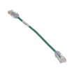 Cable de Parcheo TX6, UTP Cat6, Diámetro Reducido (28AWG), Color Verde, 8in (20.2cm) Cable de Parcheo TX6, UTP Cat6, Diámetro Reducido (28AWG), Color Verde, 8in (20.2cm)
