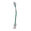 Cable de Parcheo TX6, UTP Cat6, Diámetro Reducido (28AWG), Color Verde, 8in (20.2cm) Cable de Parcheo TX6, UTP Cat6, Diámetro Reducido (28AWG), Color Verde, 8in (20.2cm)