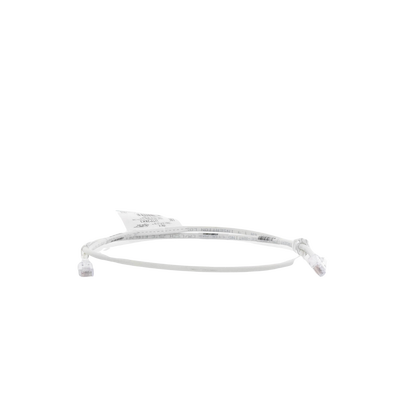 Cable de Parcheo UTP Cat6A, CM/LSZH, Diámetro Reducido (28AWG), Color Blanco Mate, 3ft Cable de Parcheo UTP Cat6A, CM/LSZH, Diámetro Reducido (28AWG), Color Blanco Mate, 3ft