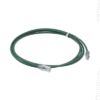Cable de Parcheo UTP Cat6A, CM/LSZH, Diámetro Reducido (28AWG), Color Verde, 3 ft