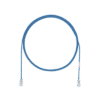 Cable de Parcheo UTP Cat6A, CM/LSZH, Diámetro Reducido (28AWG), Color Azul, 3 m.