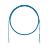 Cable de Parcheo UTP Cat6A, CM/LSZH, Diámetro Reducido (28AWG), Color Azul, 6ft