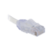 Cable de Parcheo UTP, Cat6A, Diámetro Reducido (28 AWG), CM/LSZH, Color Blanco Mate, 8in (20.3cm)