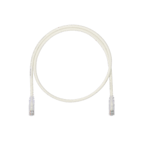 Cable de Parcheo UTP, Cat6A, 26 AWG, CM, Color Blanco Mate, 5ft