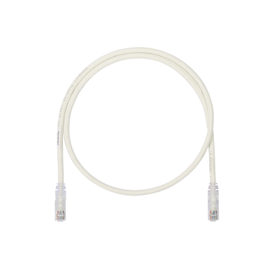 Cable de Parcheo UTP, Cat6A, 26 AWG, CM, Color Blanco Mate, 5ft Cable de Parcheo UTP, Cat6A, 26 AWG, CM, Color Blanco Mate, 5ft