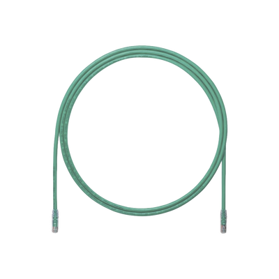Cable de Parcheo UTP, Cat6A, 24 AWG, CM, Color Verde, 15ft