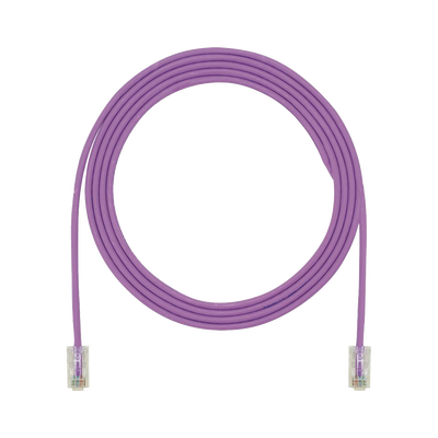 Cable de Parcheo UTP, Cat6A, 24 AWG, CM, Color Violeta, 15ft Cable de Parcheo UTP, Cat6A, 24 AWG, CM, Color Violeta, 15ft