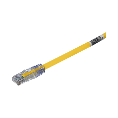 Cable de Parcheo UTP, Cat6A, 24 AWG, CM, Color Amarillo, 30 ft