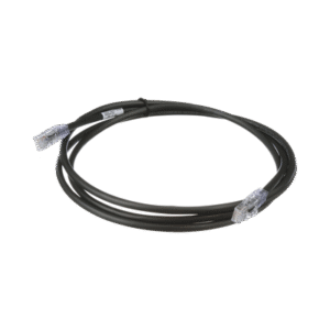 Cable de Parcheo UTP, Cat6A, 24 AWG, CM, Color Negro, 3ft