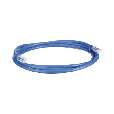 Cable de Parcheo UTP, Cat6A, 24 AWG, CM, Color Azul, 3ft Cable de Parcheo UTP, Cat6A, 24 AWG, CM, Color Azul, 3ft