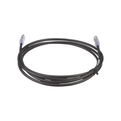 Cable de Parcheo UTP, Cat6A, 24 AWG, CM, Color Negro, 5ft