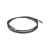 Cable de Parcheo UTP, Cat6A, 24 AWG, CM, Color Negro, 5ft