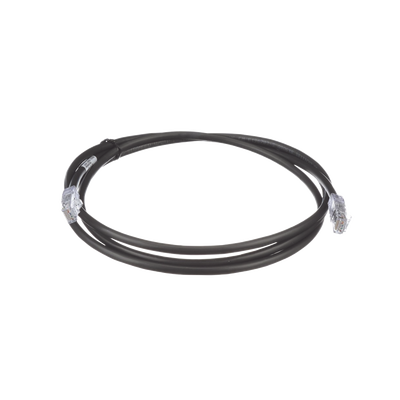 Cable de Parcheo UTP, Cat6A, 24 AWG, CM, Color Negro, 5ft