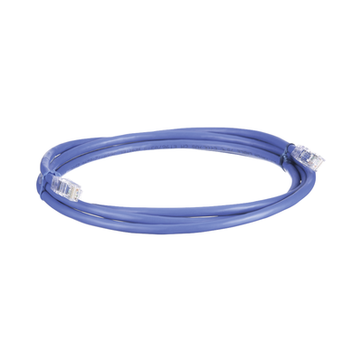 Cable de Parcheo UTP, Cat6A, 24 AWG, CM, Color Azul, 5ft Cable de Parcheo UTP, Cat6A, 24 AWG, CM, Color Azul, 5ft
