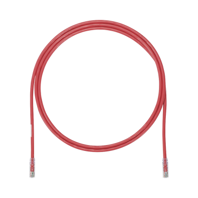 Cable de Parcheo UTP, Cat6A, 24 AWG, CM, Color Rojo, 5ft Cable de Parcheo UTP, Cat6A, 24 AWG, CM, Color Rojo, 5ft