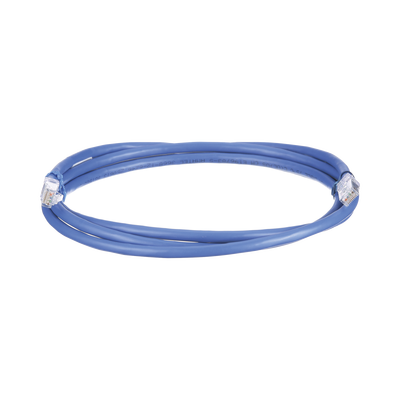 Cable de Parcheo UTP, Cat6A, 24 AWG, CM, Color Azul, 7ft Cable de Parcheo UTP, Cat6A, 24 AWG, CM, Color Azul, 7ft