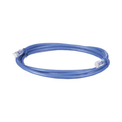 Cable de Parcheo UTP, Cat6A, 24 AWG, CM, Color Azul, 7ft Cable de Parcheo UTP, Cat6A, 24 AWG, CM, Color Azul, 7ft