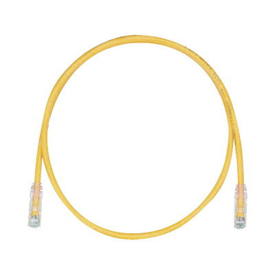 Cable de Parcheo TX6, UTP Cat6, 24 AWG, CM, Color Amarillo, 10ft