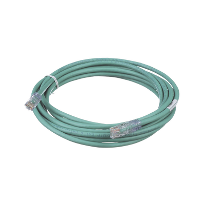 Cable de Parcheo TX6, UTP Cat6, 24 AWG, CM, Color Verde, 15ft Cable de Parcheo TX6, UTP Cat6, 24 AWG, CM, Color Verde, 15ft