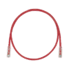 Cable de Parcheo TX6, UTP Cat6, 24 AWG, CM, Color Rojo, 15ft