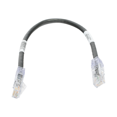 Cable de Parcheo TX6, UTP Cat6, 24 AWG, CM, Color Negro, 1ft Cable de Parcheo TX6, UTP Cat6, 24 AWG, CM, Color Negro, 1ft