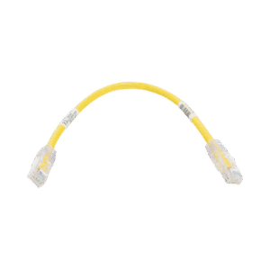 Cable de Parcheo TX6, UTP Cat6, 24 AWG, CM, Color Amarillo, 1ft