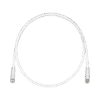 Cable de Parcheo TX6, UTP Cat6, 24 AWG, CM, Color Blanco Mate, 30ft Cable de Parcheo TX6, UTP Cat6, 24 AWG, CM, Color Blanco Mate, 30ft