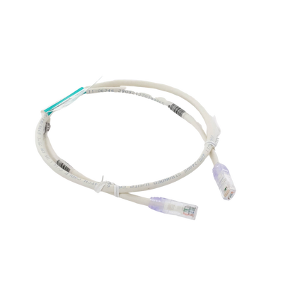 Cable de Parcheo TX6, UTP Cat6, 24 AWG, CM, Color Blanco Mate, 3ft Cable de Parcheo TX6, UTP Cat6, 24 AWG, CM, Color Blanco Mate, 3ft
