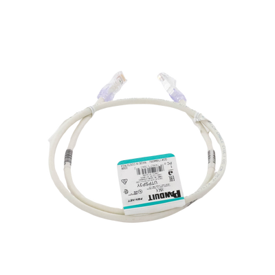 Cable de Parcheo TX6, UTP Cat6, 24 AWG, CM, Color Blanco Mate, 3ft Cable de Parcheo TX6, UTP Cat6, 24 AWG, CM, Color Blanco Mate, 3ft