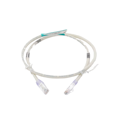 Cable de Parcheo TX6, UTP Cat6, 24 AWG, CM, Color Blanco Mate, 3ft Cable de Parcheo TX6, UTP Cat6, 24 AWG, CM, Color Blanco Mate, 3ft