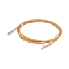 Cable de Parcheo TX6, UTP Cat6, 24 AWG, CM, Color Naranja, 7ft