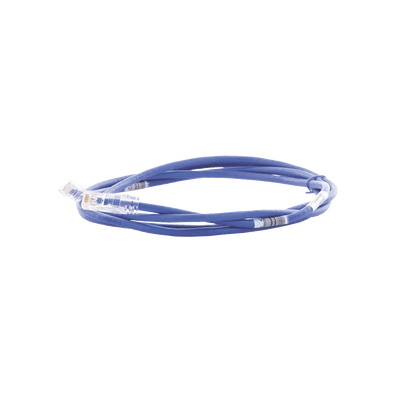 Cable de Parcheo TX6, UTP Cat6, 24 AWG, CM, Color Azul, 8ft Cable de Parcheo TX6, UTP Cat6, 24 AWG, CM, Color Azul, 8ft