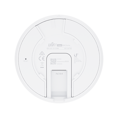 Cámara IP Domo UniFi Protect 4 mpx, techo o pared, para semi-exterior con protección IPX4 y antivandálica