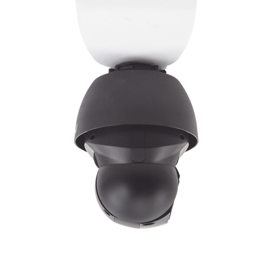 UniFi Protect G4 PTZ cámara de giro, inclinación y zoom de alto rendimiento con transmisión de video 4K, 24 FPS, zoom óptico 22x y visión nocturna LED IR adaptativa.