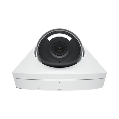 UniFi Protect Cámara G5 Dome para interior/exterior / 2K (4MPX), ángulo 102.4°, visión nocturna IR hasta 9 mts / detecciones inteligentes / audio bidireccional / resistente a la intemperie IPx4 / antivandálica IX08