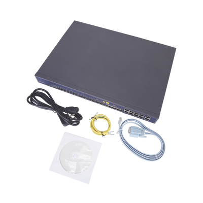 OLT de 8 puertos EPON con 16 puertos Uplink (8 puertos Gigabit Ethernet + 4 puertos SFP + 4 puertos SFP+), hasta 512 ONUs