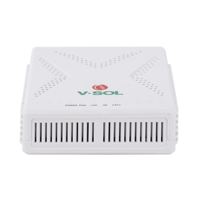 ONU Dual GPON/EPON con 1 Puerto SC/APC + 1 puerto LAN Gigabit + 1 puerto CATV