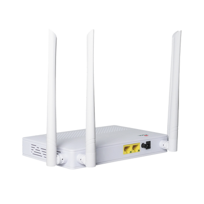 ONU Dual GPON/EPON / Wi-Fi Doble Banda 2.4 y 5 GHz / Soporta MESH / 2 puertos LAN Gigabit LAN