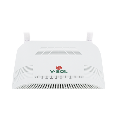 ONU Dual G/EPON con Wi-Fi en 2.4 GHz + 1 puerto LAN Gigabit + 1 puerto LAN Fast Ethernet, hasta 300 Mbps vía inalámbrico