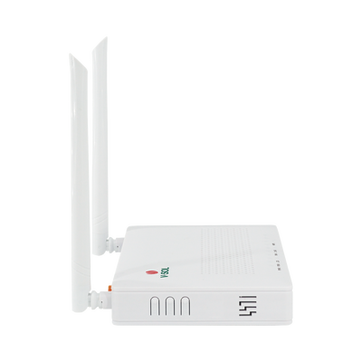 ONU Dual G/EPON con Wi-Fi en 2.4 GHz + 4 puertos LAN Gigabit, hasta 300 Mbps vía inalámbrico