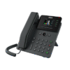 Teléfono IP Wi-Fi Empresarial,Bluetooth, 4 líneas SIP, pantalla a color 2.4", PoE, puertos Gigabit, conferencia local de 6 vías.