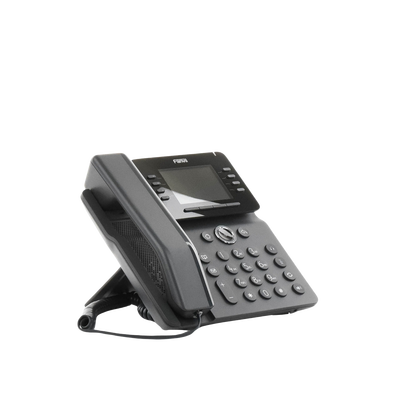 Teléfono IP Empresarial Esencial WiFi / Bluetooth, 12 líneas SIP, pantalla a color 3.5", PoE, puertos Gigabit, conferencia local de 6 vías.