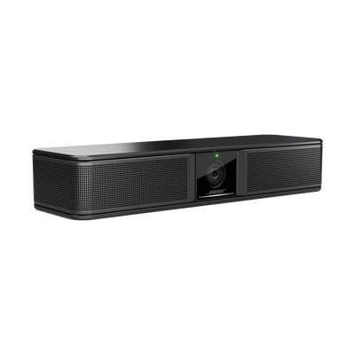 Barra de Videoconferencia | Cámara 4K UHD | 4 Micrófonos | Conexión USB | Wifi | Bluetooth | Ideal para Salas Pequeñas