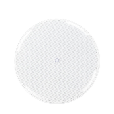 Altavoz Coaxial 8" | Montaje en Plafón | Woofer 8'' | Tweeter 1 in | 16 ohms, | 70/100V | 25W RMS Altavoz Coaxial 8" | Montaje en Plafón | Woofer 8'' | Tweeter 1 in | 16 ohms, | 70/100V | 25W RMS