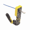 Ponchadora/Pelacables/Cortacables con Matraca para Conectores Pass-Thru RJ45 y Conectores Estándar RJ11/RJ12. Ponchadora/Pelacables/Cortacables con Matraca para Conectores Pass-Thru RJ45 y Conectores Estándar RJ11/RJ12.