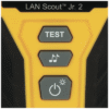 Tester de Cable LAN Scout™ Jr. 2/ Para: Prueba aprobada/ Error de Cableado/ Falla de Circuito Abierto o Cortocircuito/ Par Dividido/ Blindaje.